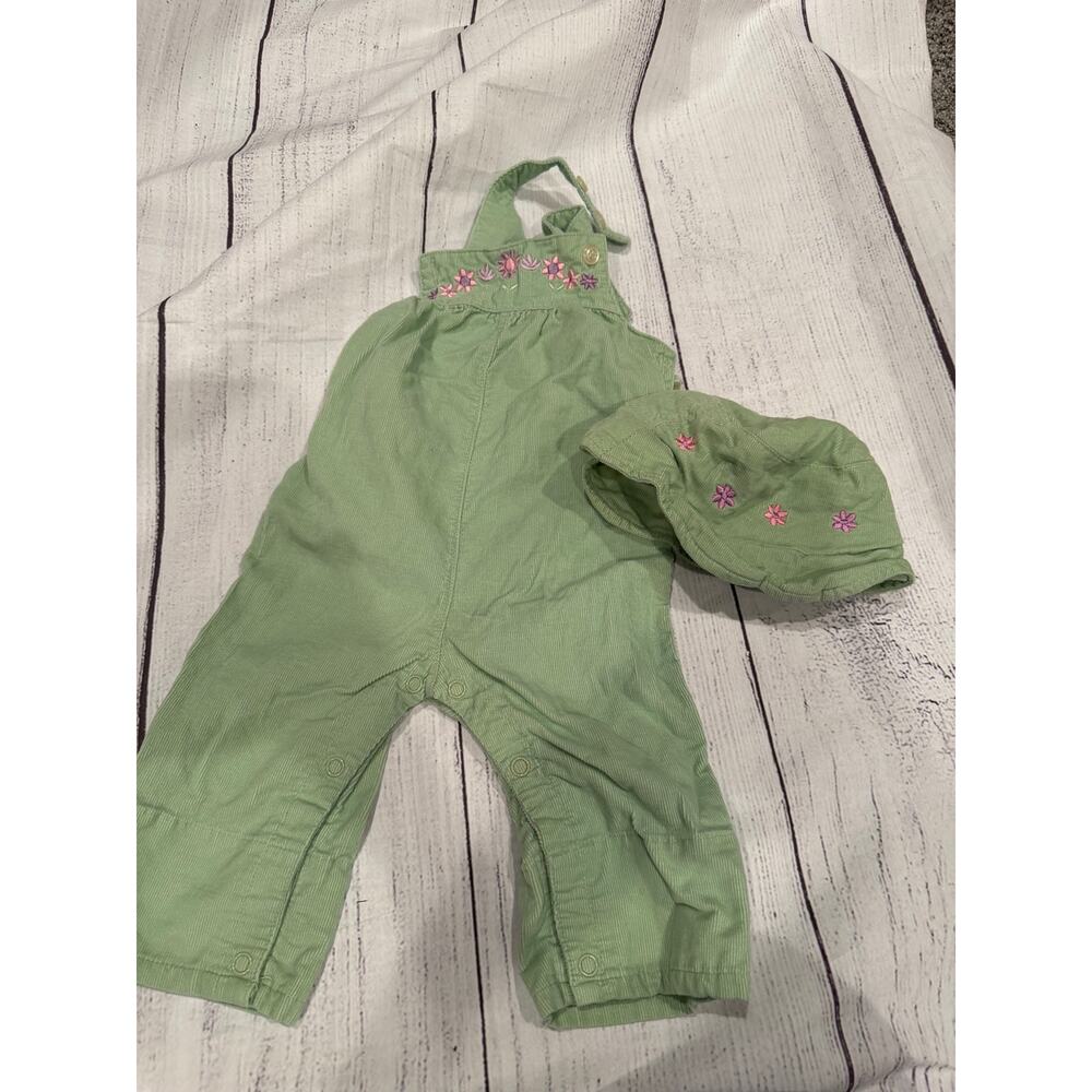 Nursery Rhyme Corduroy Overalls with Hat